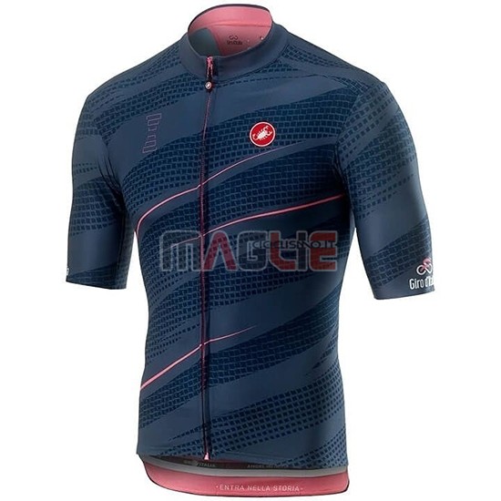 Maglia Giro d'Italia Manica Corta 2019 Spento Blu